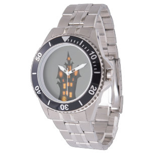 Montre Bracelet en acier inoxydable Halloween élégant et 