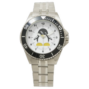 Montre bracelet en acier inoxydable pour hommes