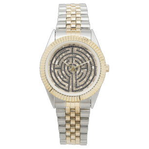 Montre bracelet LABYRINTH V à deux tons