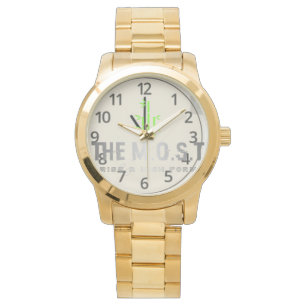 Montre Bracelet Or Unissexe XXL