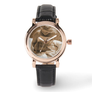 Montre-bracelet personnalisée de photo pour le