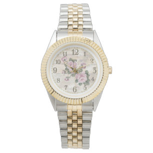 Montre Bracelet Unisex Deux Tons/Vintage