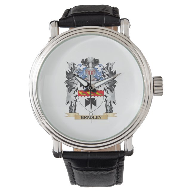 Montre Bras Bradley - Armoiries de la famille (devant)