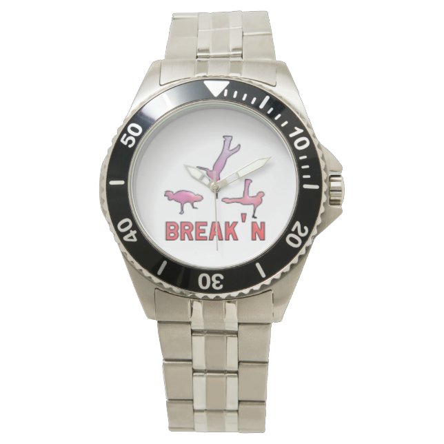 Montre Break dance ! montre, à vendre ! (devant)