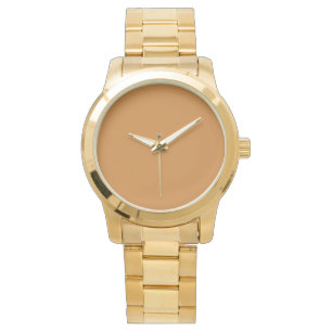 Montre Bronze (couleur solide)