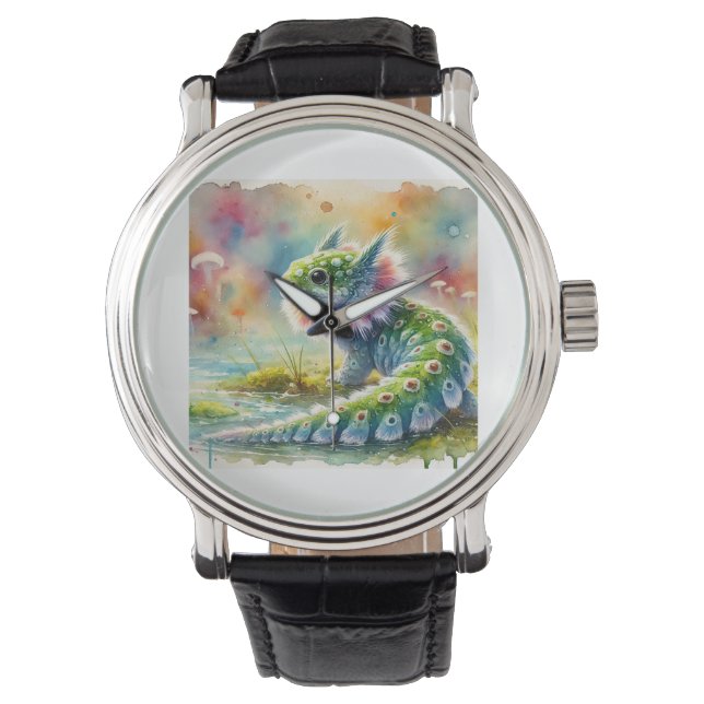 Montre Brotola fish 070824AREF132 - Watercolor (devant)