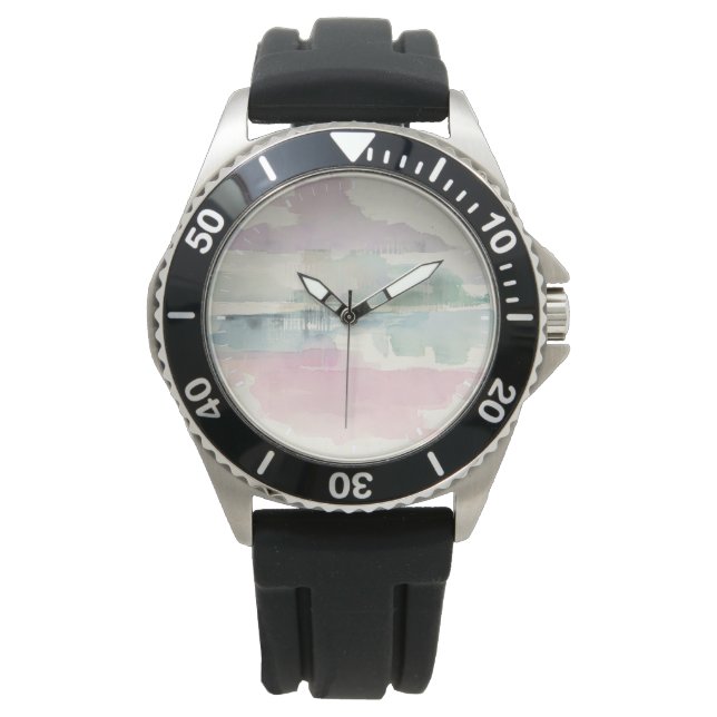 Montre Brouillard de levage | Dans Les Pastels Soft (devant)