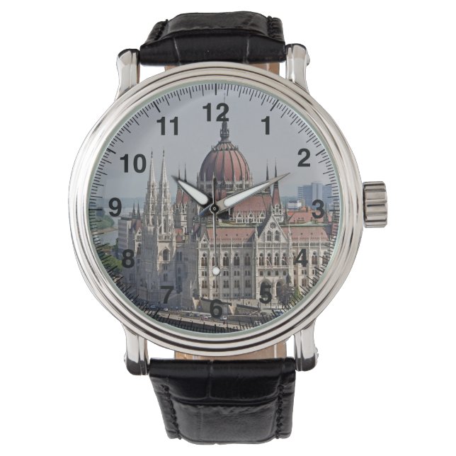 Montre Budapest parlement côté sud, Hongrie (devant)