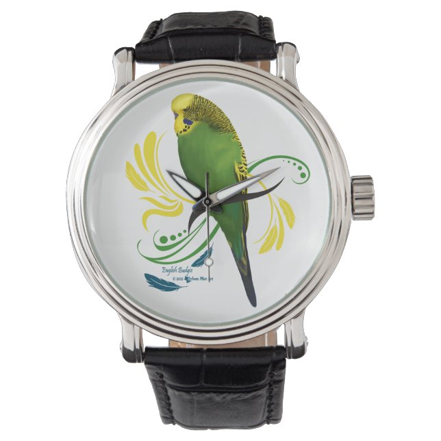 Montre Budgie anglais (devant)