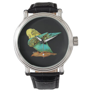 Montre Budgie Budgerigar Dabbing