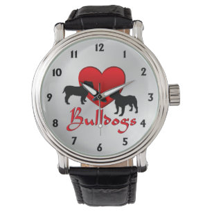 Montre Bulldogs de coeur