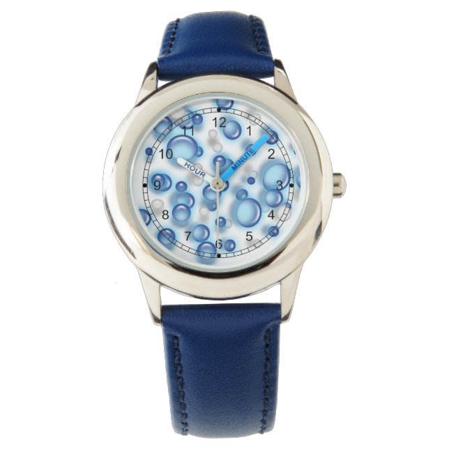Montre - Bulles 3D (devant)
