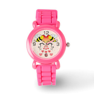 Montre Bumble Bees Love Hearts