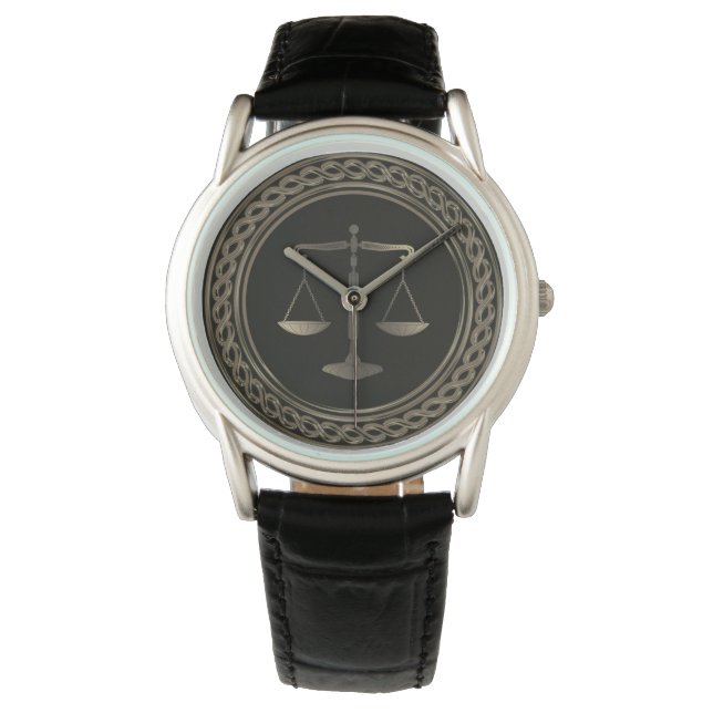 Montre BUREAU DU DROIT | Scales De Justice (devant)