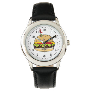 Montre Burger drôle