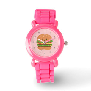Montre Burger grand et heureux, pour les amateurs de fast