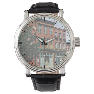 Montre Burlington NJ - Rue dans le quartier historique