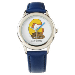 Montre C est pour ___ nom personnalisé Enfants