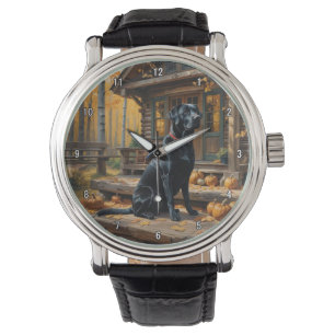 Montre Cabine du journal de l'extracteur Black Labrador A