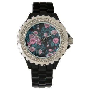 Montre Caché en rose 2