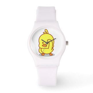 Montre Cadeau Amoureux des animaux en caoutchouc de canar