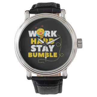 Montre Cadeau apiculteur | Beer Work Hard Stay Bumble