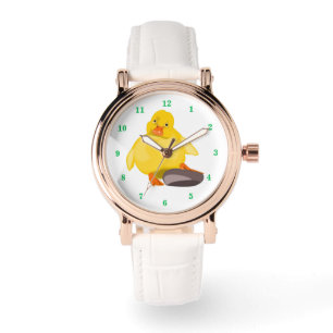 Montre Cadeau Caneton Jaune