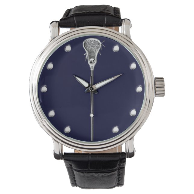 Montre cadeau de crosse personnalisée (devant)