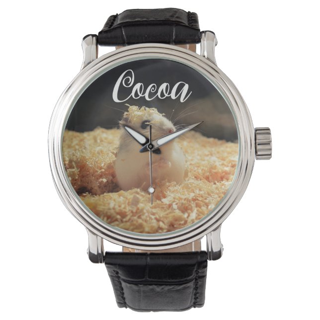 Montre Cadeau De Hamster Cute Pour Les Amateurs De Hamste (devant)
