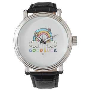 Montre Cadeau de rentrée arc-en-ciel Cadeau d'enseignant