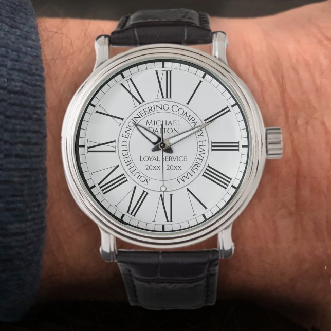 Montre Cadeau de retraite ou de départ - Personnalisé (Créateur téléchargé)