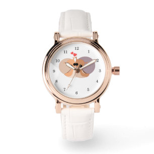Montre Cadeau de surveillance de couple d'escargots