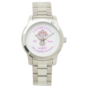 Montre Cadeau du 25e anniversaire de l'ordination des prê
