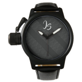 Montre Cadeau élégant avec personnalisation Monogramme ar