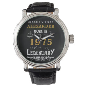 Montre Cadeau personnalisé 50e anniversaire ou retraite N