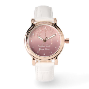 Montre Cadeau Personnalisée avec Nom Texte Personn