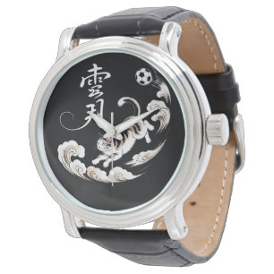 Montre Cadeau unique de football pour chat japonais éléga
