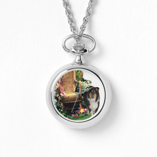 Montre Cadeaux d'art Tri Color Rough Collie (Recto)