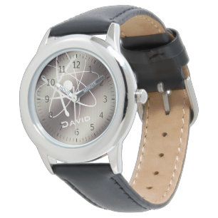 Montre Cadeaux futés d'enfant du symbole   d'atome