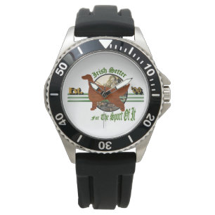 Montre Cadeaux sportifs de Setter irlandais