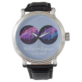 Montre Cadeaux zodiaque pour couples personnalisés Tout h