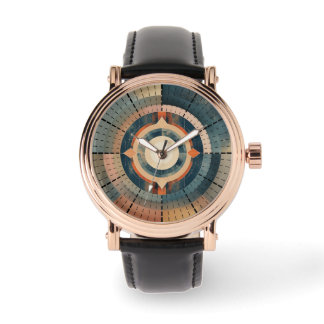 Montre Cadran compas rétro