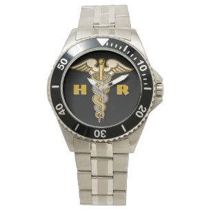 Montre Caducée personnalisée (v1)