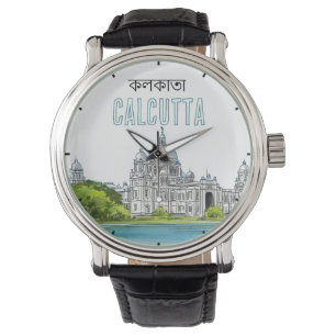 Montre Calcutta "Mémorial Victoria" Kolkata Bengali
