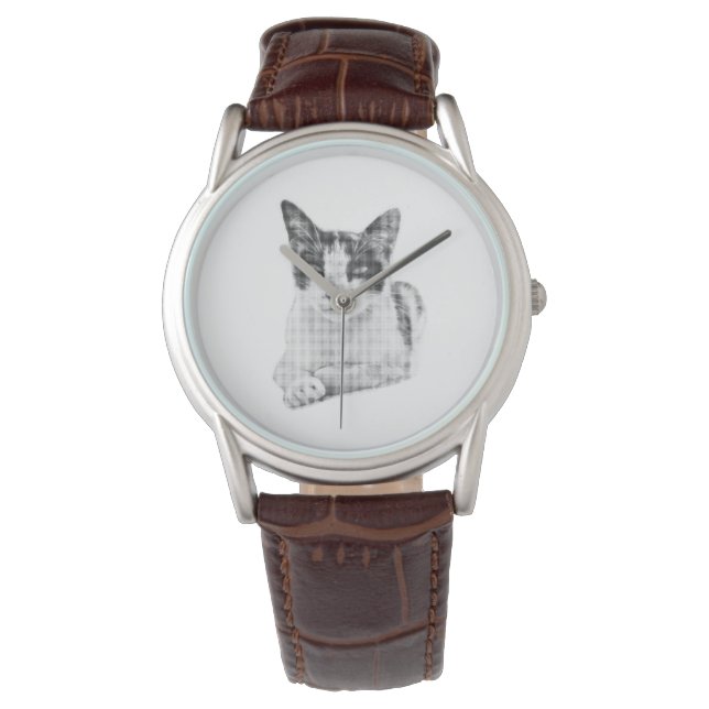 Montre Calico Cat Comic Halftone (devant)