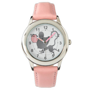 Montre Calme en forme de mouse mignon dessin