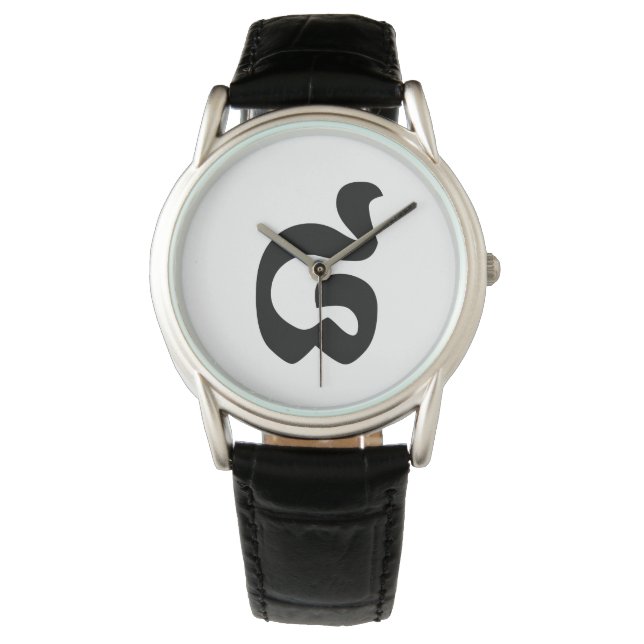 Montre Cambodian Number 8 / Eight / ៨ (Pram Bei) Khmer (devant)