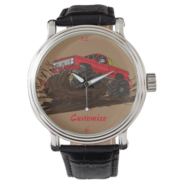 Montre Camion de boue à 4 roues Thunder_Cove (devant)