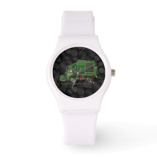 Montre Camion de déchets mignon de camion à ordures
