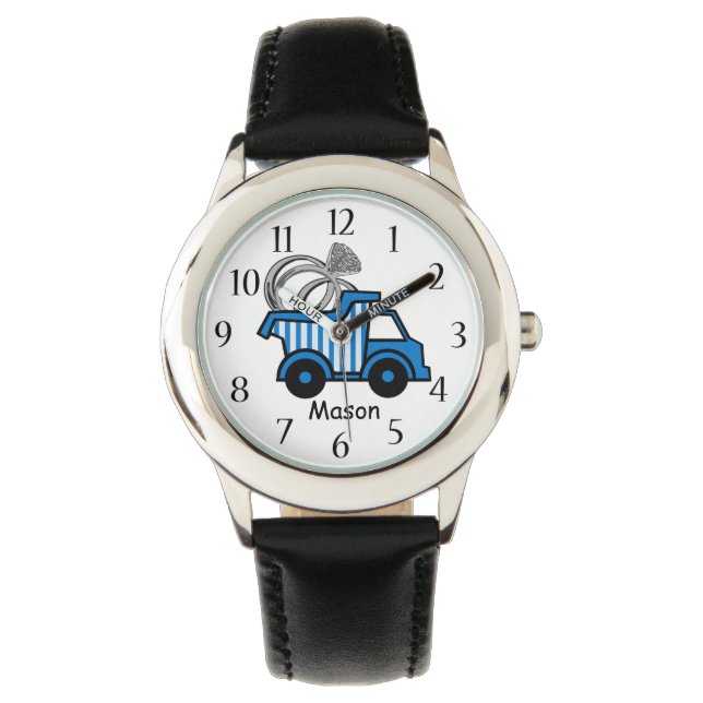 Montre Camion de vidange de porte-anneau (devant)